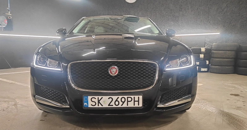 Jaguar XF cena 110000 przebieg: 90000, rok produkcji 2017 z Bytom małe 211